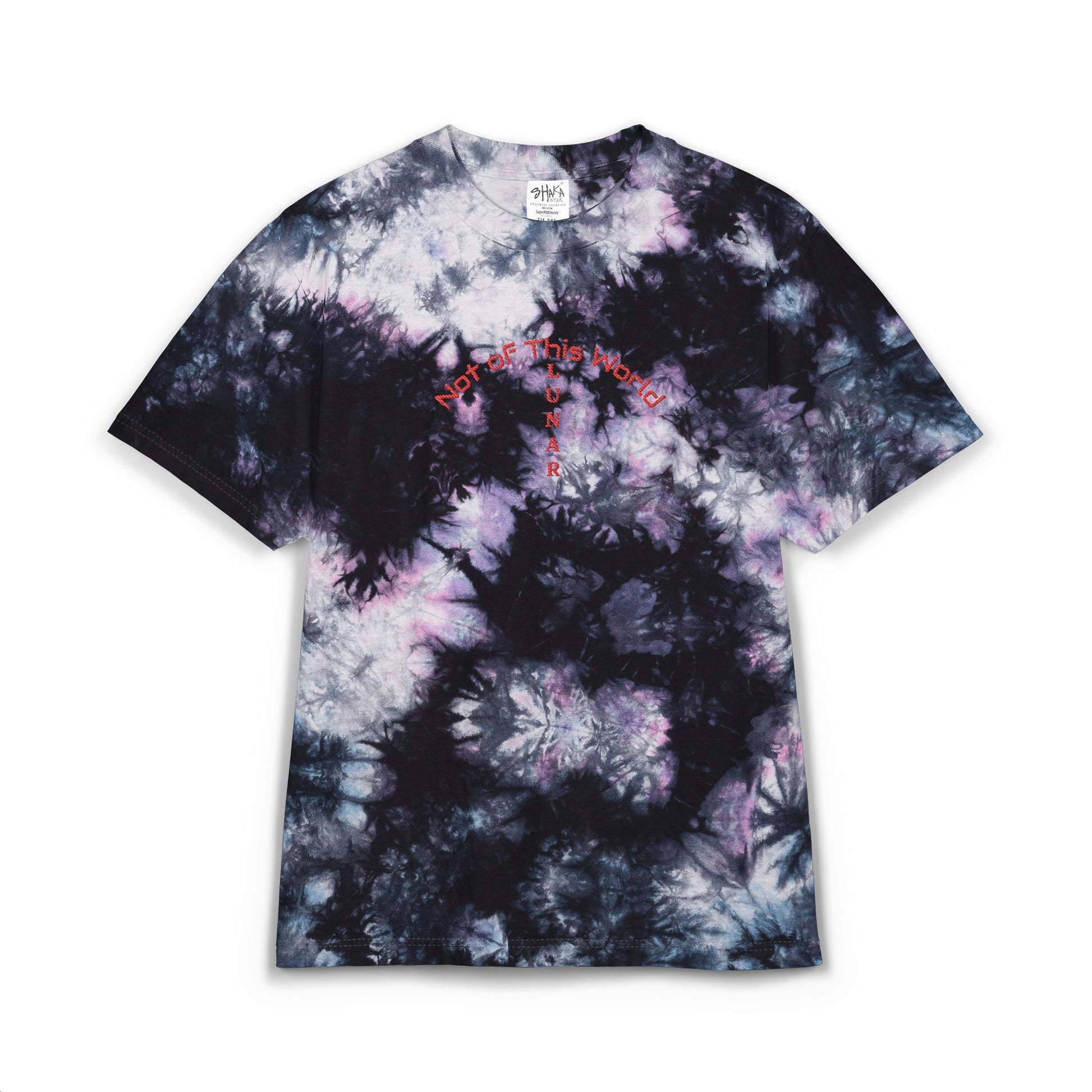 "NoTW" - Oversized Tie-Dye T-Shirt (Embroidery)