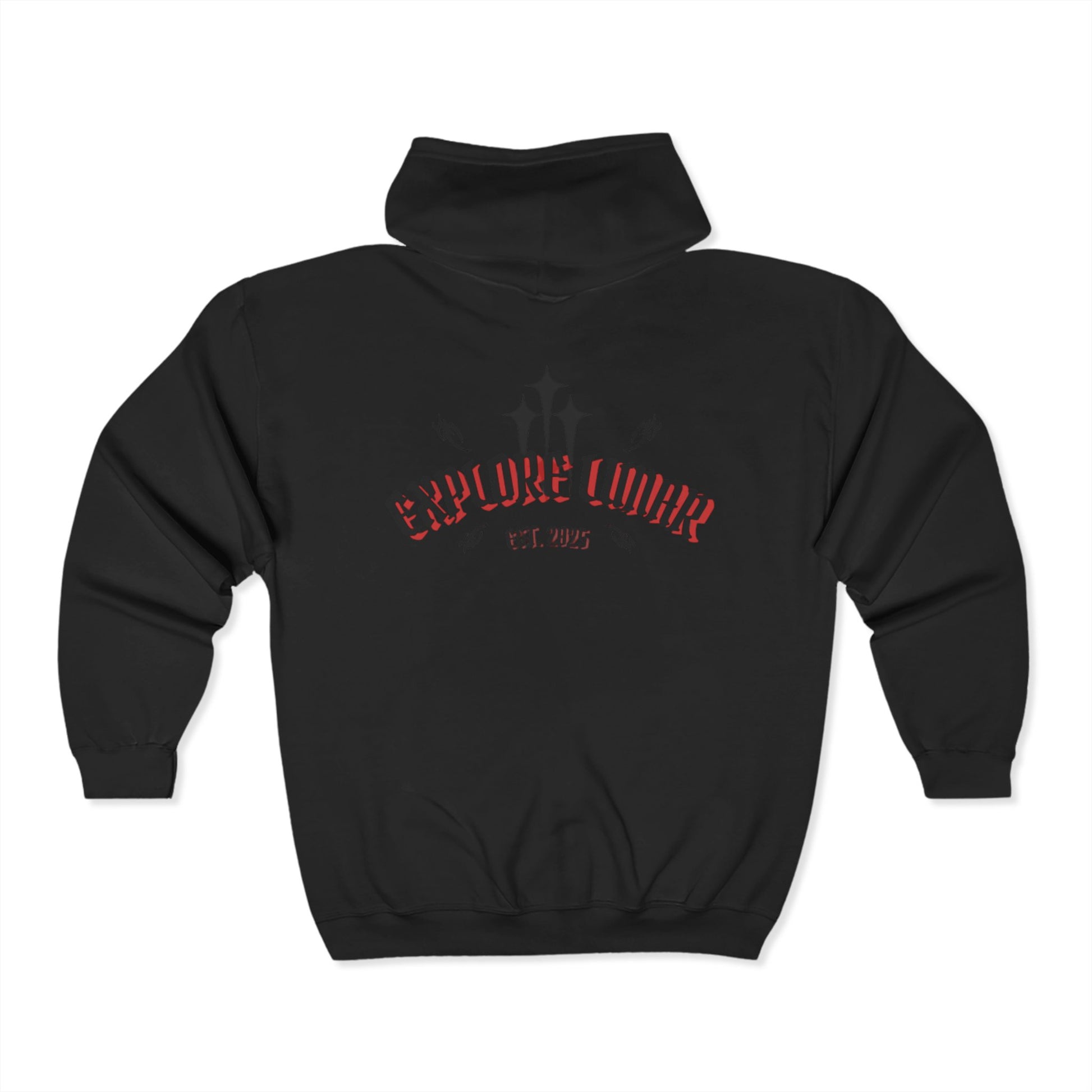 "Astral Project" Full Zip Hooded Sweatshirt