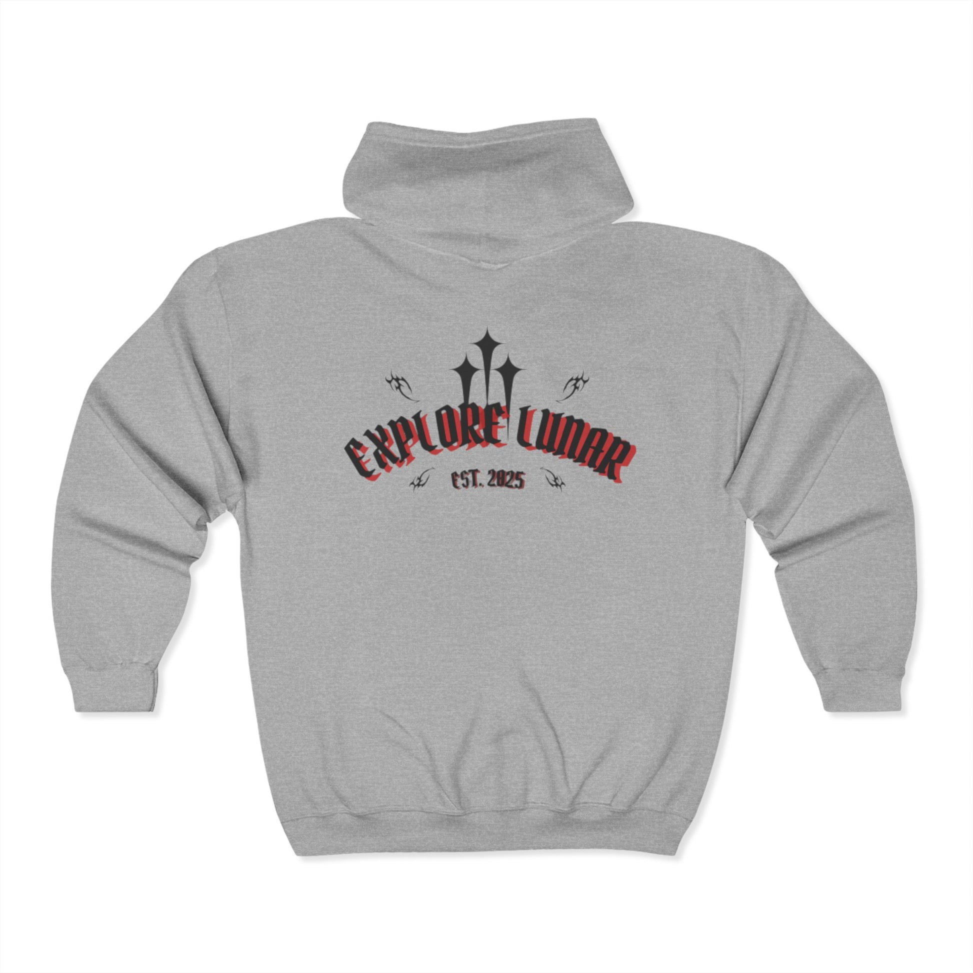 "Astral Project" Full Zip Hooded Sweatshirt