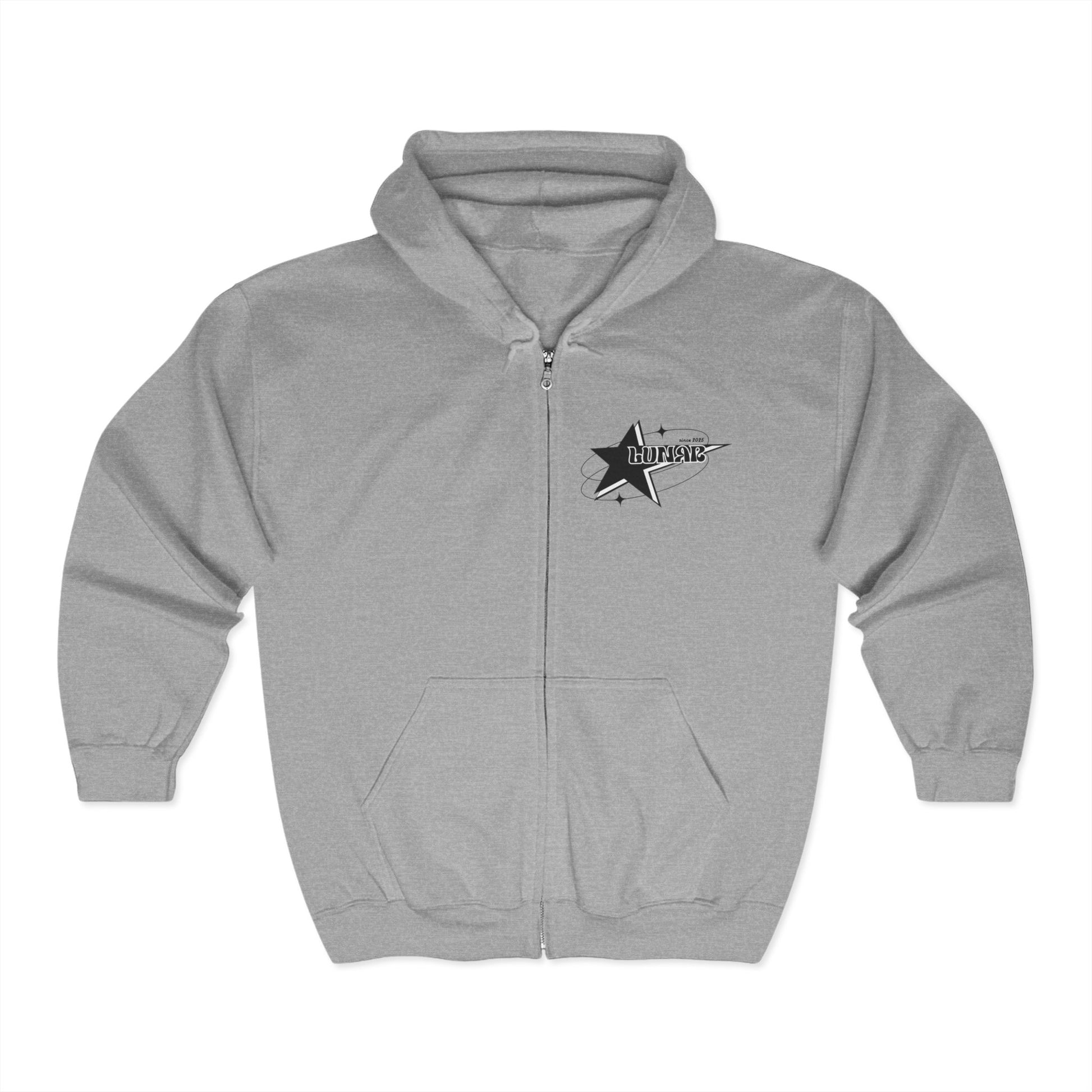 "Astral Project" Full Zip Hooded Sweatshirt