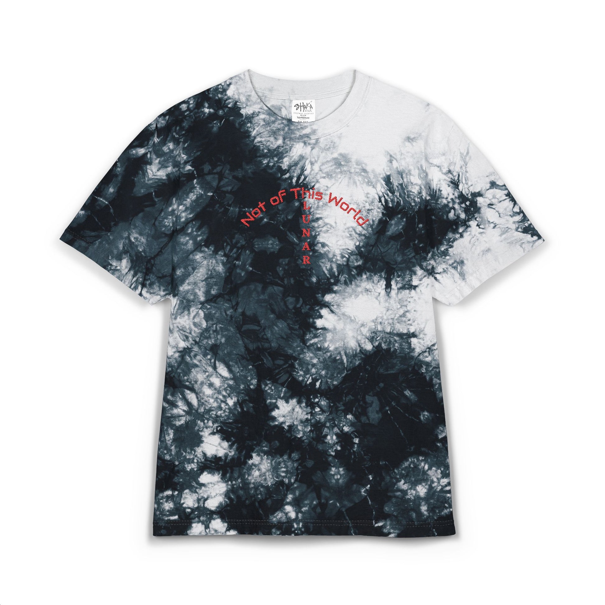 "NoTW" - Oversized Tie-Dye T-Shirt (Embroidery)