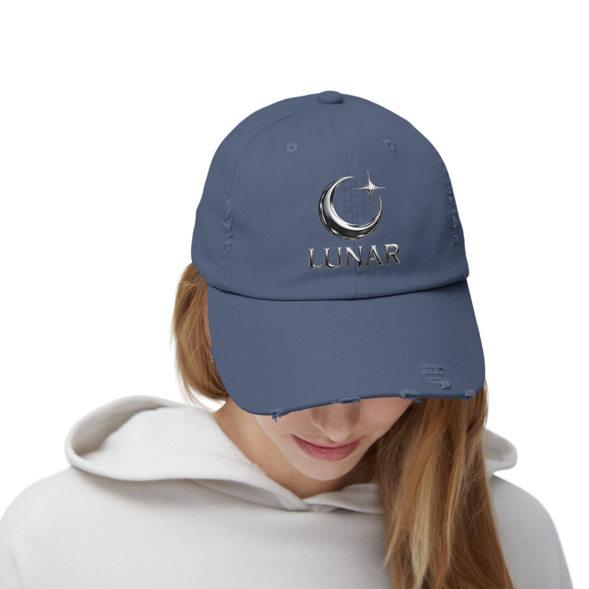 CHROME COLORWAY LOGO - Distressed Cap