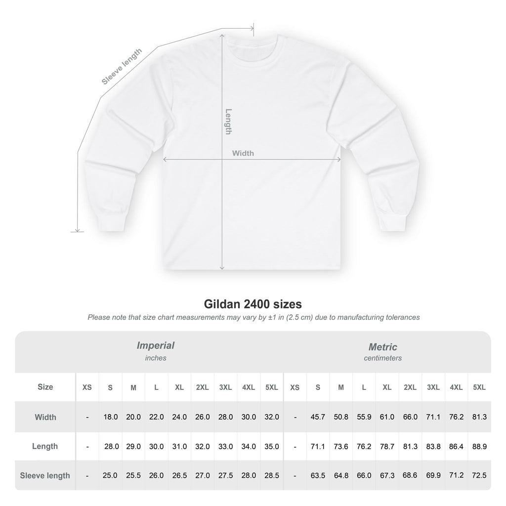 "ANTI" LONG SLEEVE TEE