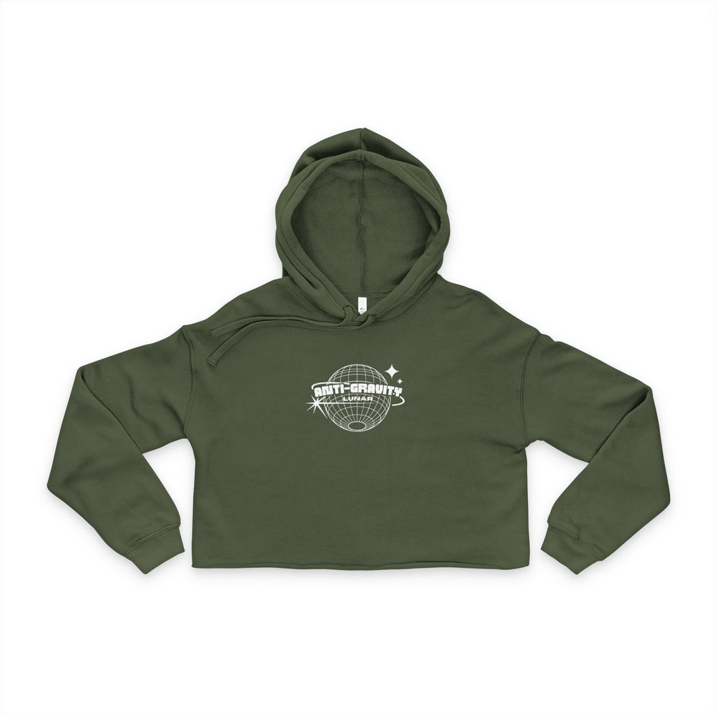 "ANTI-GRAVITY" Vibes Women's Cropped Hoodie