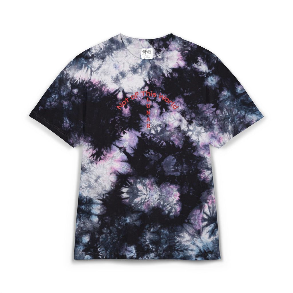 "NoTW" - Oversized Tie-Dye T-Shirt (Embroidery)