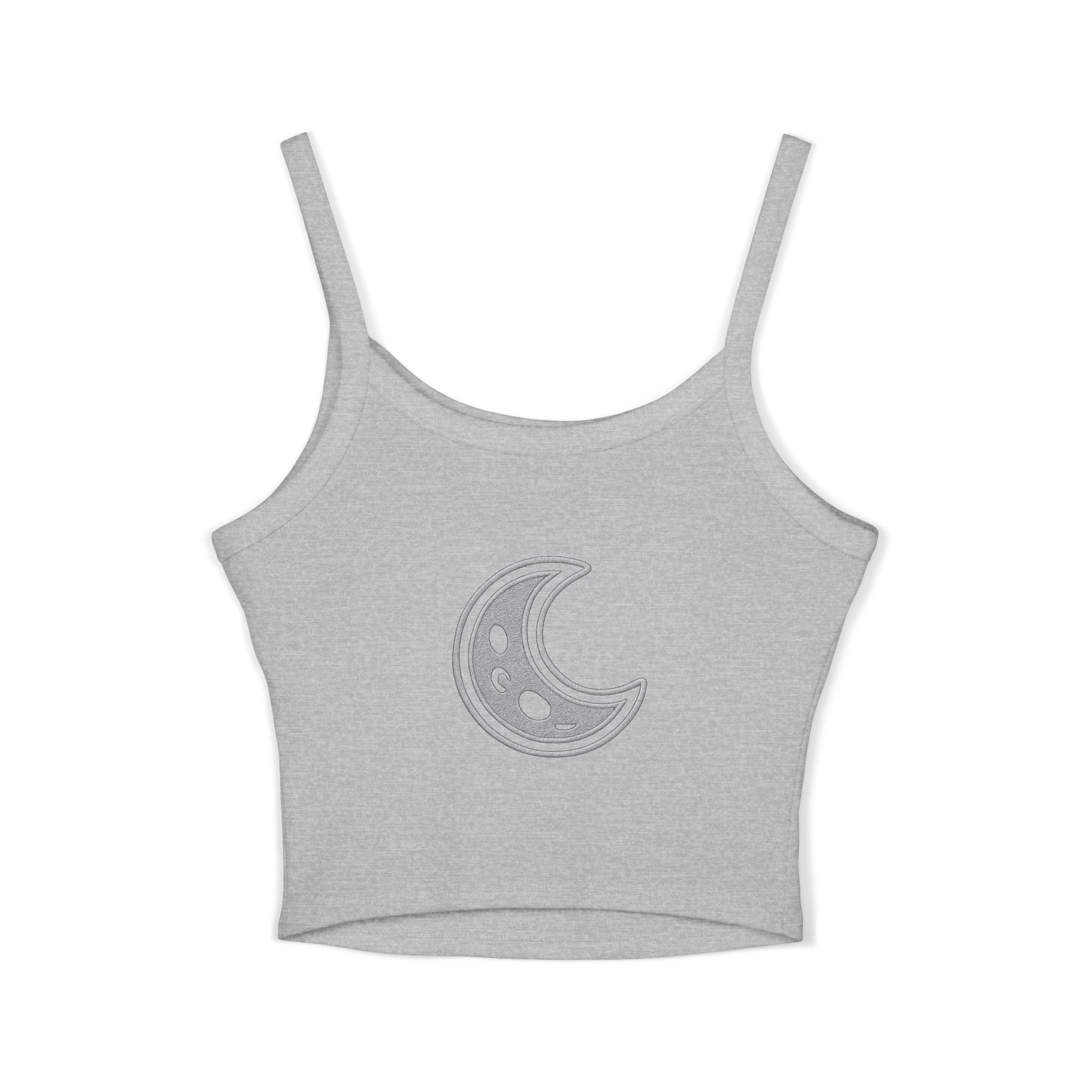 Lunar Adventure Women's Spaghetti Strap Tank Top, Explore the Universe