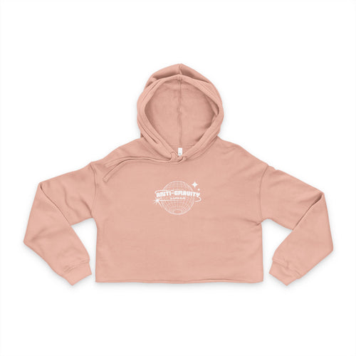 "ANTI-GRAVITY" Vibes Women's Cropped Hoodie