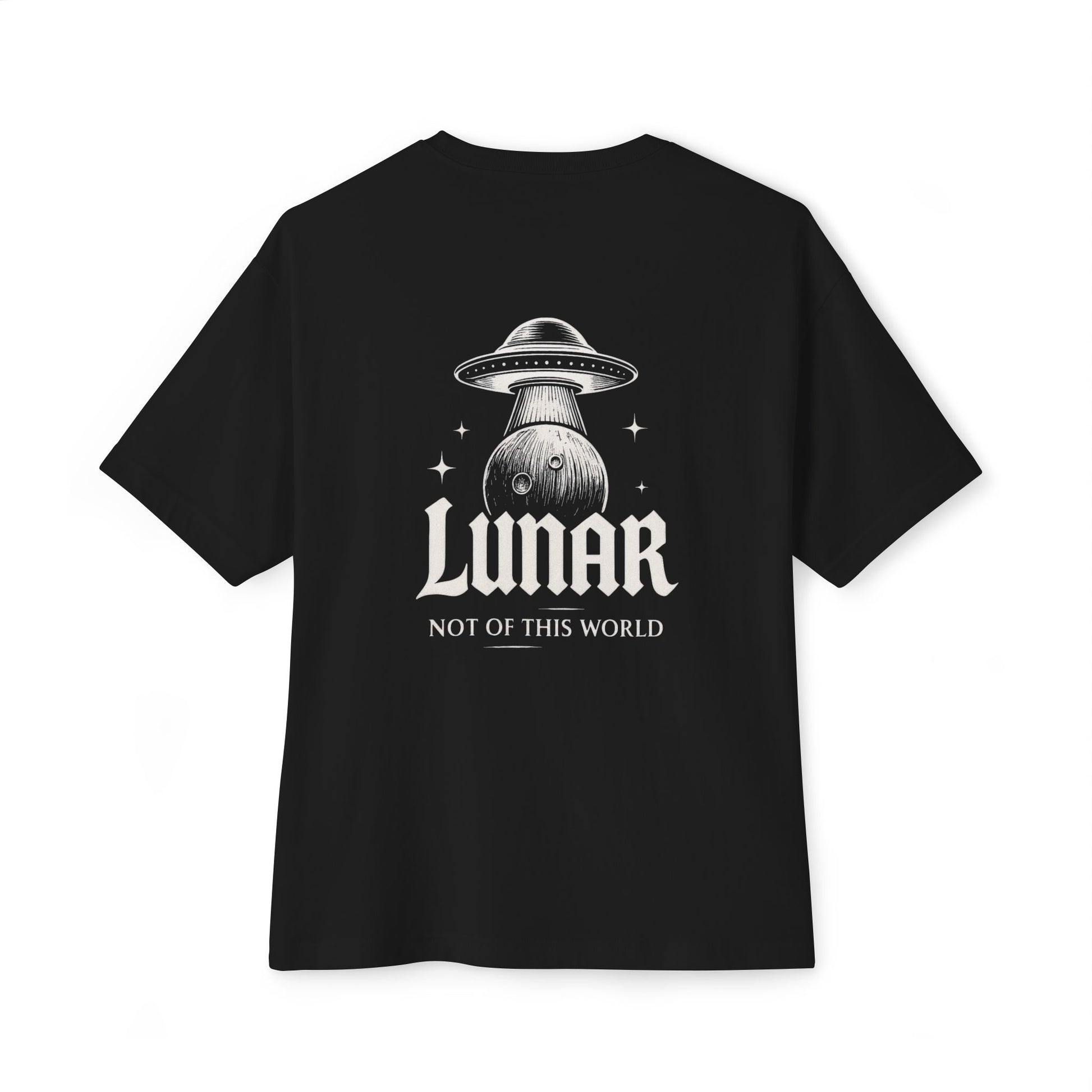 Oversized Boxy Tee w/ "Invasion" logo on the back