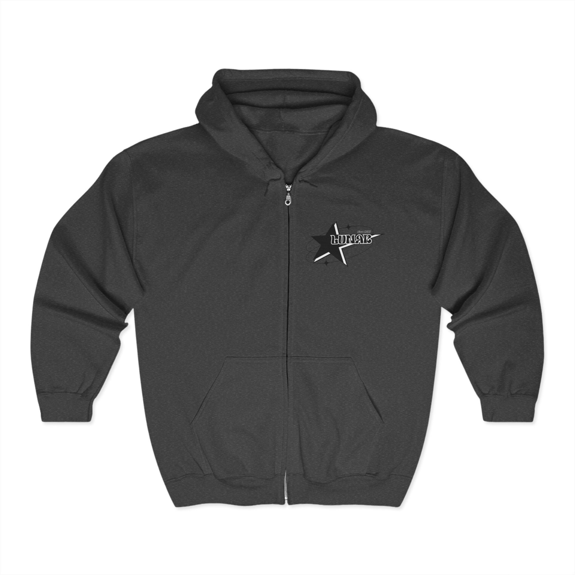 "Astral Project" Full Zip Hooded Sweatshirt