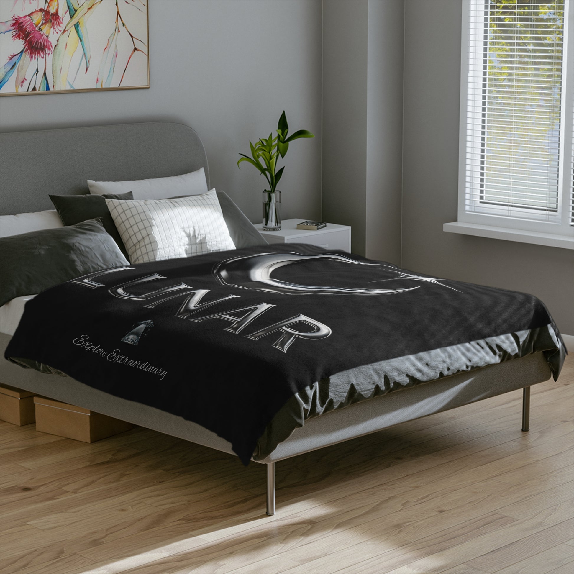 "Extraordinary" Velveteen Microfiber Blanket